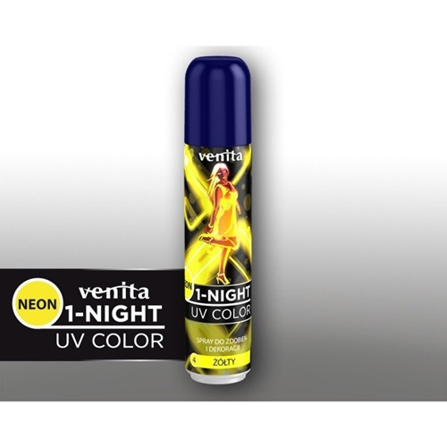VENITA 1-night UV color NEON - YELLOW